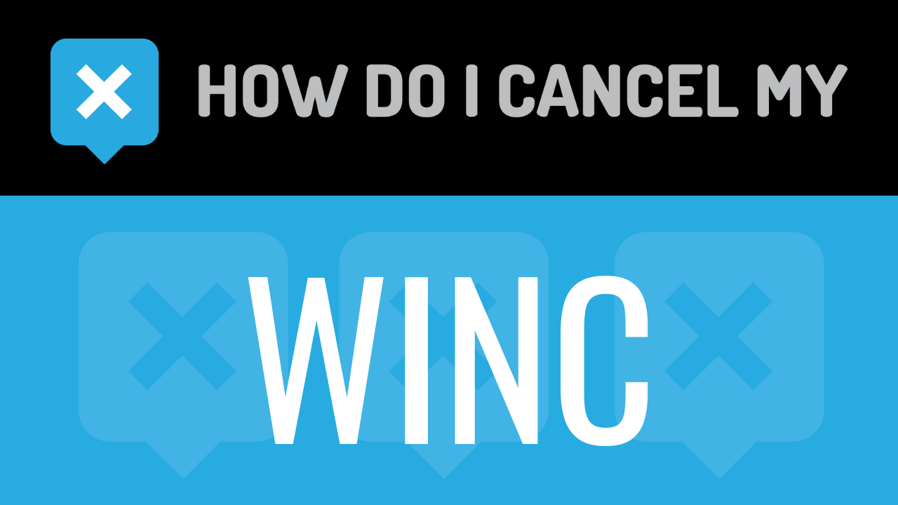 How do I cancel my Winc