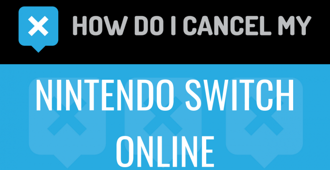 How do I cancel my Nintendo Switch Online