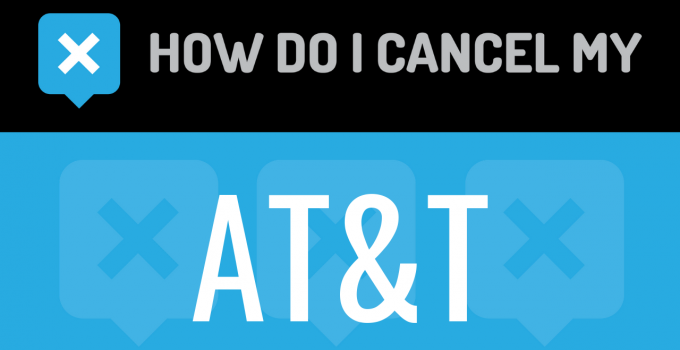 How to cancel my AT&T